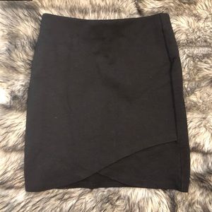 Aritzia-Talula Black Tight Mini Skirt